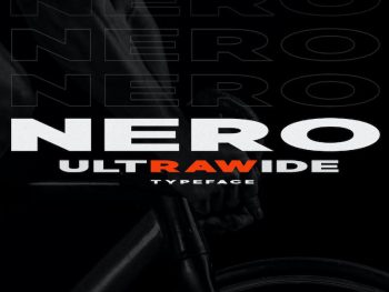 Nero - Ultra Wide Display Yazı Tipi