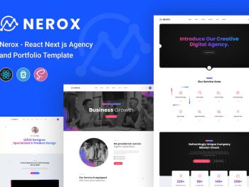 Nerox - React Next js Agency & Portfolio Template Yazı Tipi