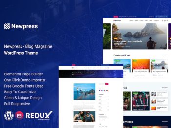 Newpress - Blog Magazine WordPress Teması