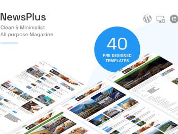 NewsPlus - News and Magazine WordPress Teması