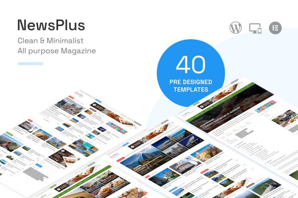 NewsPlus - News and Magazine WordPress Teması