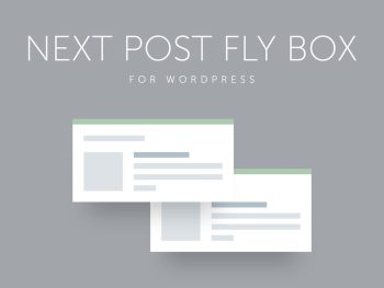 Next Post Fly Box for WordPress WordPress Eklentisi