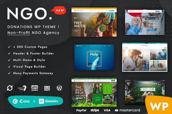 Ngo - Charity & Donation WordPress Teması