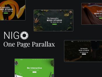 Nigo - Creative Parallax One Page HTML Template Yazı Tipi