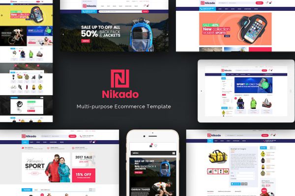 Nikado -Responsive Theme for WooCommerce WordPress Teması