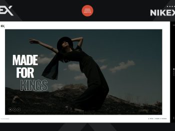 Nikex - One Page Portfolio Template Yazı Tipi