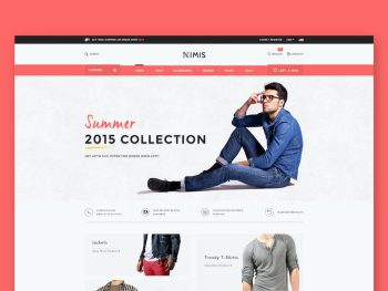 Nimis - eCommerce Shop HTML Template Yazı Tipi