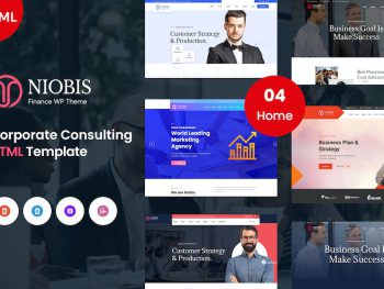 NioBis - Corporate Consulting Template Yazı Tipi