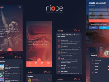 Niobe - Html Mobile Template Yazı Tipi
