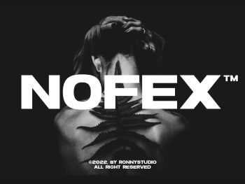 Nofex - Expanded Sans Serif Yazı Tipi