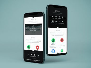 Notifico | Mobile Website Template Yazı Tipi