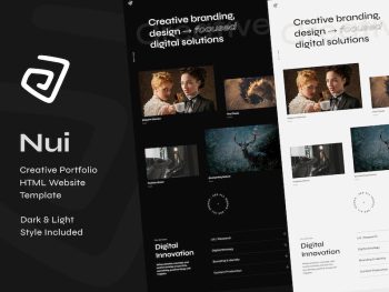 Nui - Creative Portfolio HTML Website Template Yazı Tipi