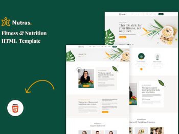 Nutras - Fitness & Nutrition Bootstrap 5 Template Yazı Tipi