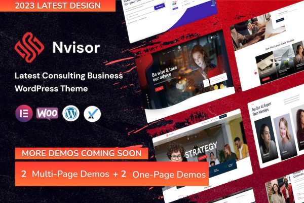 Nvisor - Business Consulting WordPress Teması