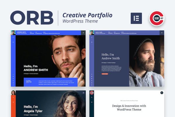 ORB - Creative Portfolio WordPress Teması