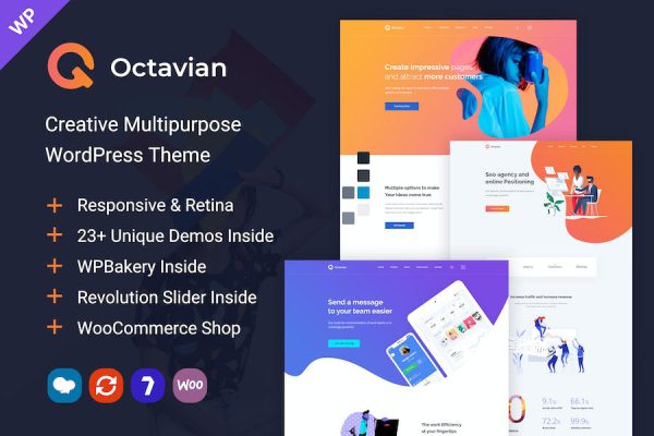 Octavian - Creative Multipurpose WordPress Teması