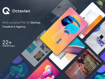 Octavian - Multipurpose Creative HTML5 CSS3 Yazı Tipi