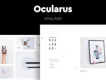 Ocularus - Minimal Photography HTML Template Yazı Tipi