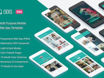Odis: PWA Mobile App (Progressive Web App) Yazı Tipi