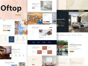 Oftop - Single Property Real Estate HTML Template Yazı Tipi