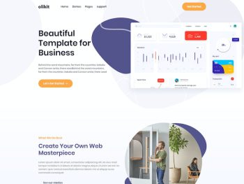 Olikit - Creative SaaS & Agency Template Yazı Tipi