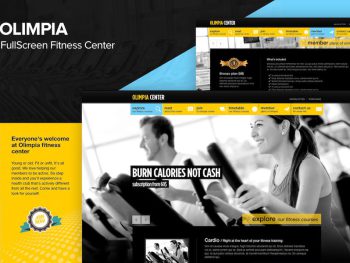 Olimpia Responsive Fitness Center Yazı Tipi