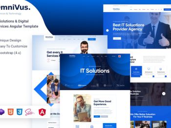 Omnivus - IT Solutions & Services Angular Template Yazı Tipi