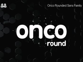 Onco - Rounded Sans Family Font Yazı Tipi
