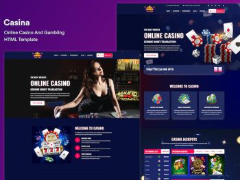 Online Casino And Gambling HTML Template Yazı Tipi