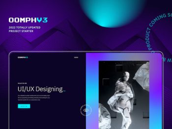 Oomph - Coming Soon & Landing Page Template Yazı Tipi