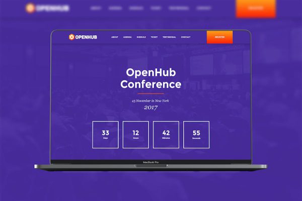 OpenHub - Events & Conference WordPress Teması