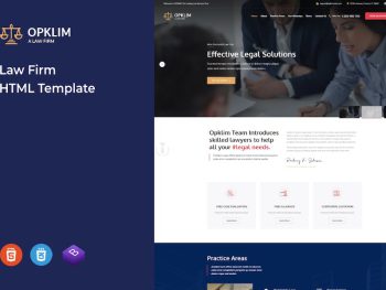 Opklim - Lawyer and Law Firm HTML Template Yazı Tipi