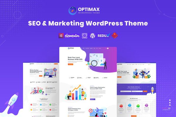 Optimax - SEO & Marketing WordPress Teması