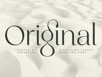 Original - Classy Branding Font Yazı Tipi