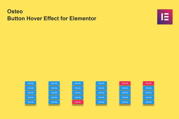 Osteo Button Hover Effect for Elementor WordPress Eklentisi