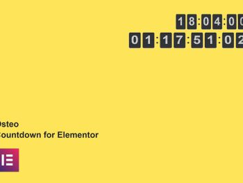 Osteo Countdown for Elementor WordPress Eklentisi