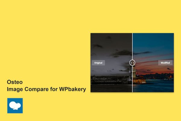 Osteo Image Compare for WPbakery WordPress Eklentisi