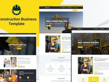 Ottrali - Construction Business Template Yazı Tipi