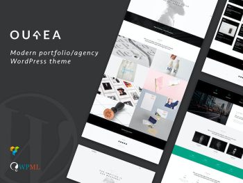 Ourea - Creative Portfolio / Agency WP Theme WordPress Teması