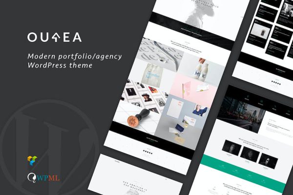 Ourea - Creative Portfolio / Agency WP Theme WordPress Teması