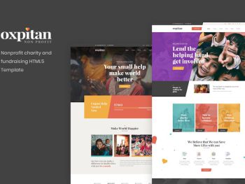 Oxpitan - Nonprofit Charity and Fundraising HTML5 Yazı Tipi