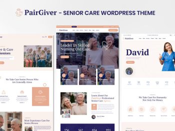 PairGiver - Senior Care WordPress Teması