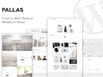 Pallas - Creative Multi-Purpose WordPress Teması