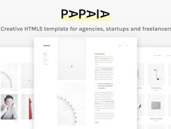 Papaia - Creative & Minimal HTML Site Template Yazı Tipi