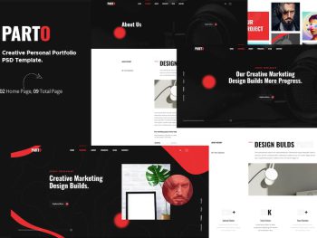 Parto - Creative Personal Portfolio PSD Template Yazı Tipi