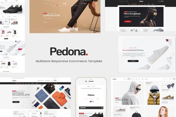 Pedona - Fashion & Sport Theme for WordPress Teması