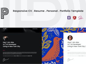 Penelope - Responsive CV / Resume Template Yazı Tipi