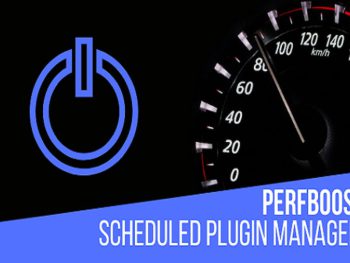 PerfBoost Scheduled Plugin Manager