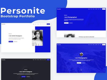 Personite - Bootstrap Portfolio Template Yazı Tipi