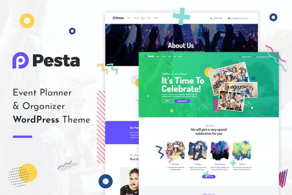 Pesta - Event Planner & Organizer WordPress Teması